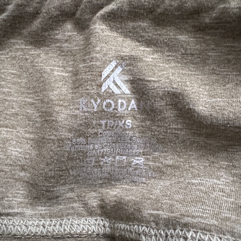 Kyodan Green Leggings Size XS - Picture 3 of 3